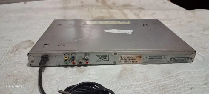 Dvd philipis funcionando esta sem controle remoto