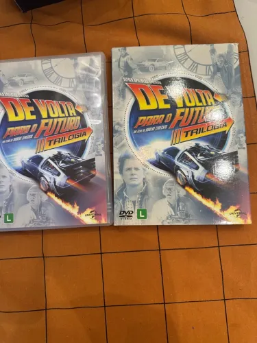 DVD DE VOLTA PARA O FUTURO: TRILOGIA