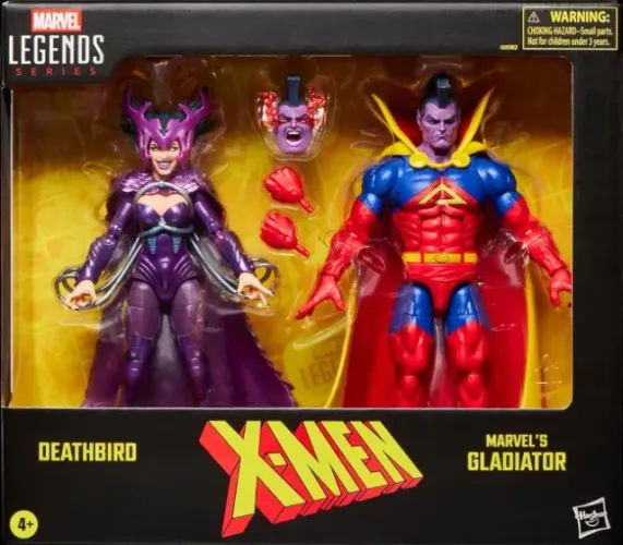 Deathbird E Gladiator Gladiador Marvel Legends - Lacrado