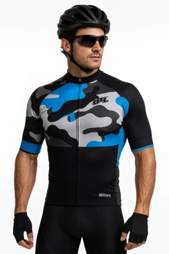 Camiseta De Ciclismo Otl Military Blue