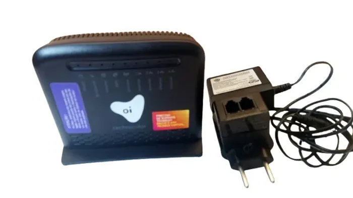 Modem roteador com wifi Technicolor TD5137 preto