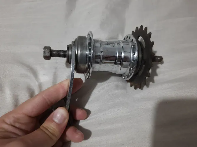 Cubo Traseiro Freio Contra Pedal Velamos 36 Furos Modelo Tcheco República Tcheca.