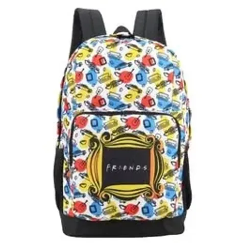Mochila Juvenil Friends Preto  Luxcel