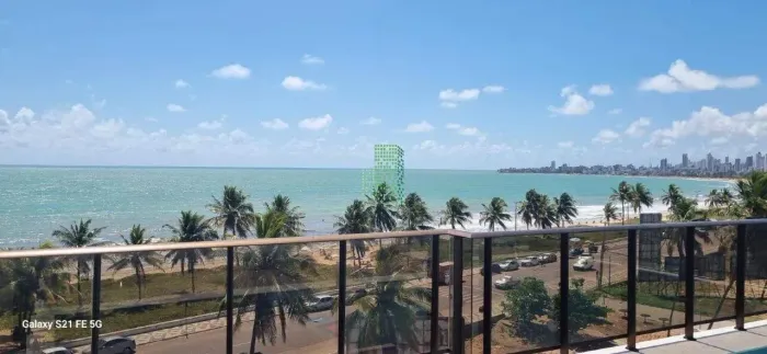 Apartamento 1 Quarto com Suíte na Intermares, Cabedelo - 39 m², próximo á praia. Vista par