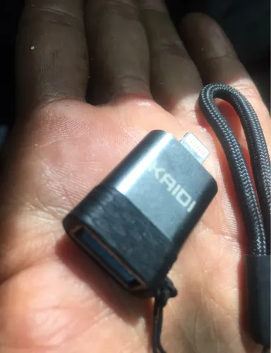 Adaptador USB OTG KAIDI - Conectividade Para iphone e ipad 