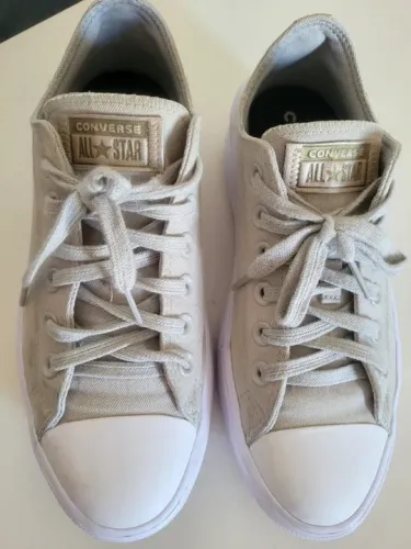 Tênis Converse Chuck Taylor All Star Move Bege