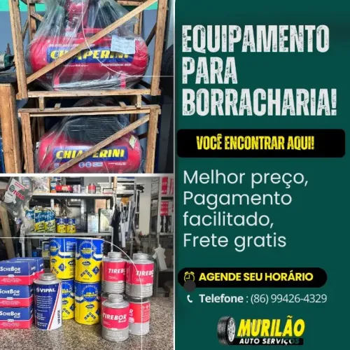 Artigos borracharia em Teresina