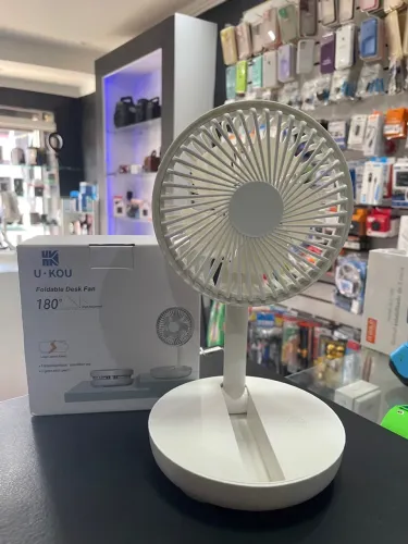?Promoção Ventilador de Mesa Dobrável Recarregável vento forte - Fazemos Entregas