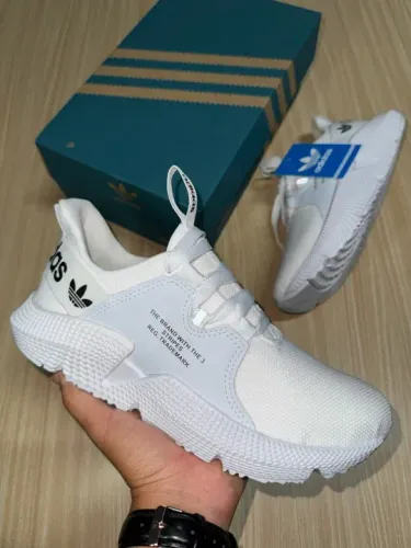 Tênis Adidas Off White Primeira Linha na Caixinha Atacado 