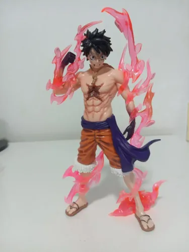 Boneco Colecionável Luffy - One Piece 22cm!