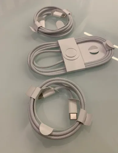 Cabo trançado tipo c tipo c - apple Original   