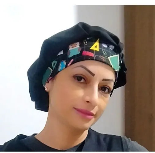 Touca tecido 