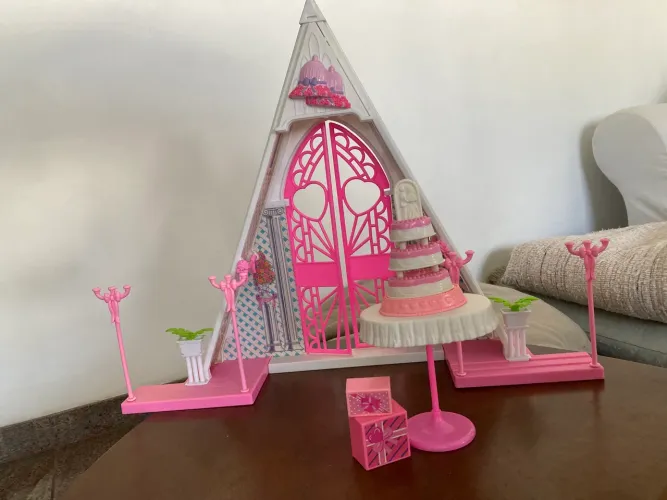 Barbie Midge Wedding Chapel - Ler