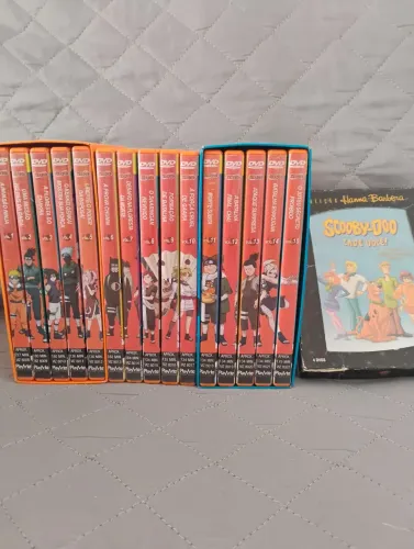 DVDs Naruto e Scooby-Doo 