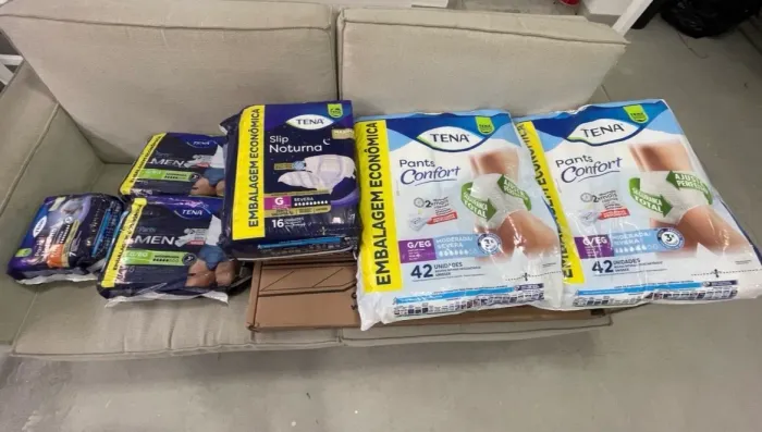 Kit fraldas geriátricas