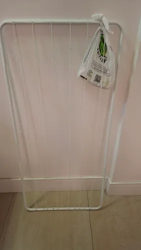Varal de teto 1,20 branco