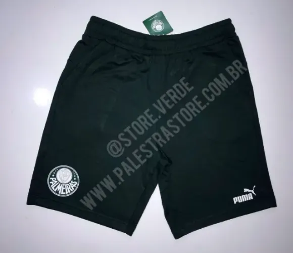 BERMUDA PALMEIRAS MOLETOM ESS 10 VERDE - PUMA