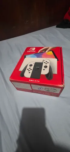 Nintendo Switch OLED 64GB Branco - Completo na Caixa + Fonte Padrão BR e HDMI Original