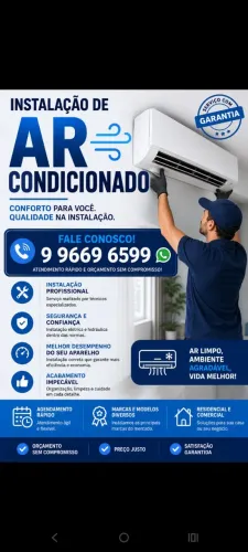 Instalação de ar condicionado