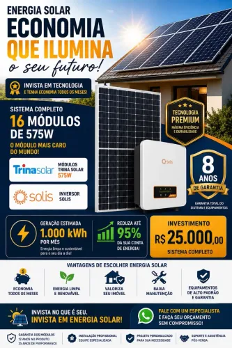 Placa Solar 575W