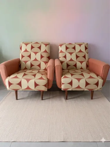 Poltronas retrô 