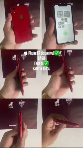 iPhone XR 64GB funcionando tudo