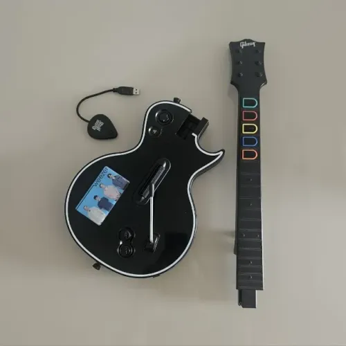 Guitarra Les Paul Guitar Hero 3 Ps3 + Dongle Original (Liga mas não sincroniza)