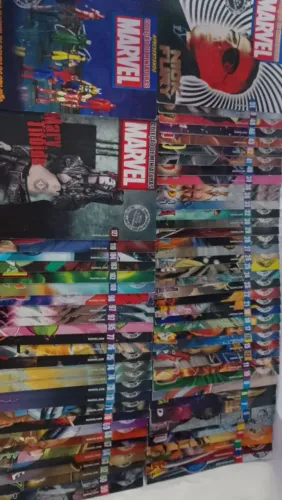 Revista colecao de miniaturas marvel