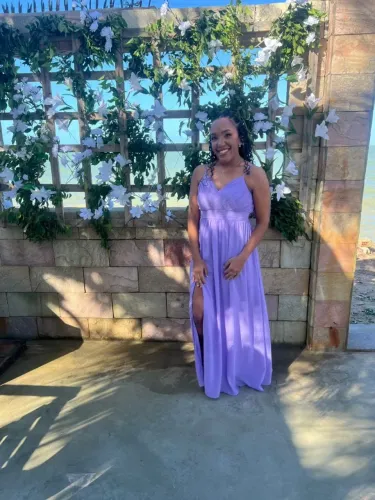 Vestido lilas