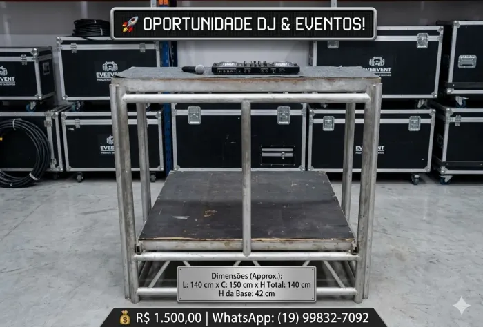 Djs som e luz locadora práticavel