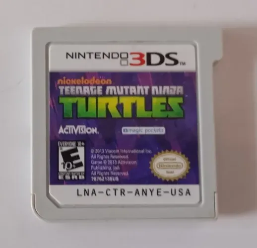 Cartucho Teenage Mutant Ninja Turtles Nintendo 3DS Original