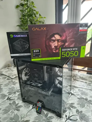 Pc Gamer Ryzen 5 5500 + RTX 5050 8gb Galax seminovo em até 12x