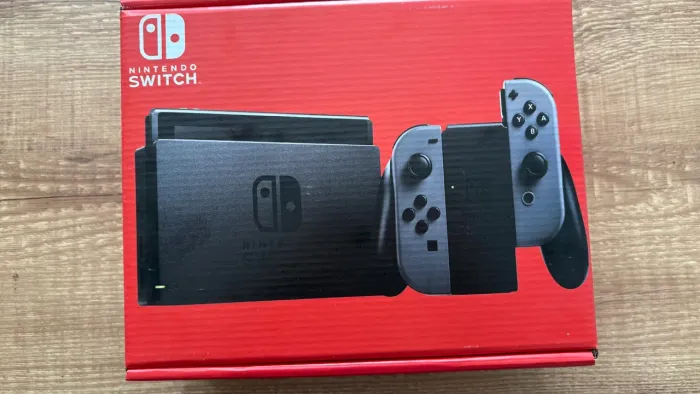 Caixa Vazia Do Nintendo Switch Nova