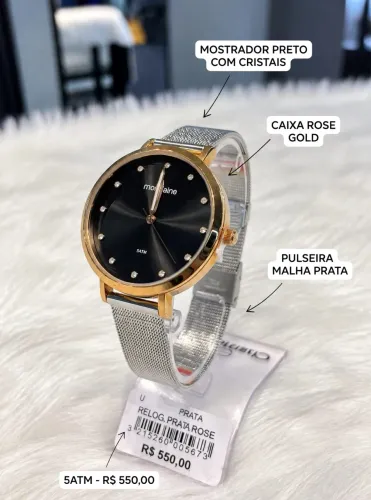Relógio a pronta entrega 