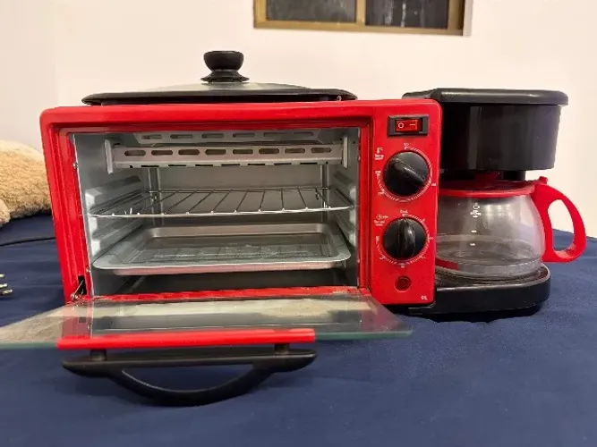 Forno elétrico 3 em 1 