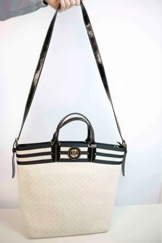 Bolsa com Alça Victor Hugo Monograma Branco - Original 