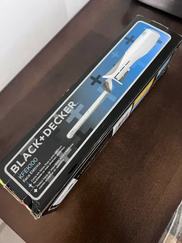 Faça Eletrica Black Decker - KFEK100 - NOVA na caixa