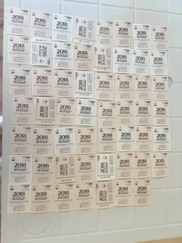 Figurinha da copa 2018