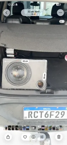 Subwoofer Bomber Slim 8? [200W RMS] - Perfeito para Economizar Espaço!