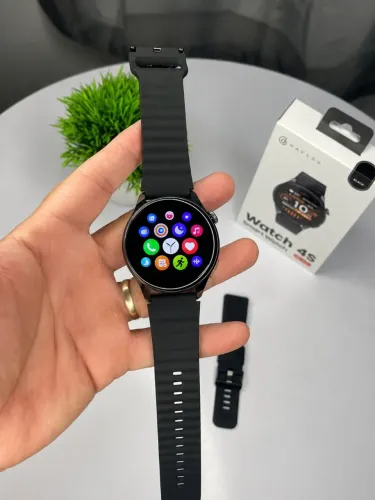 Smartwatch Haylou Watch 4s Com GPS + Acessórios
