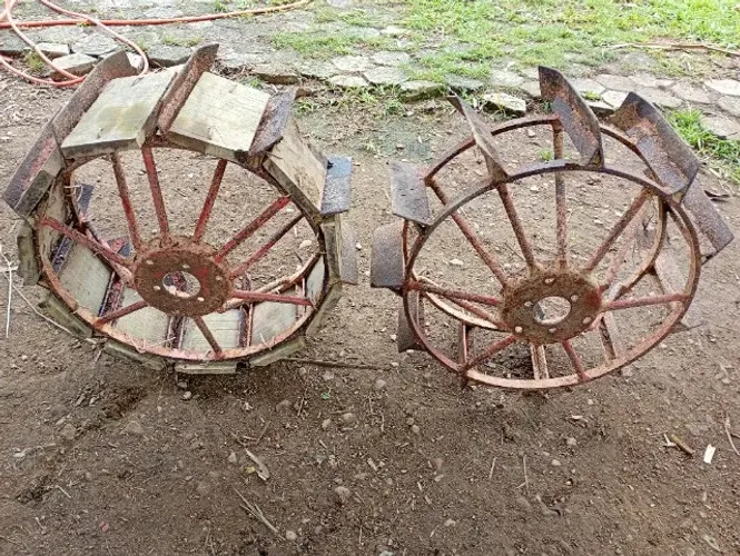 Rodas de ferro para tobatas