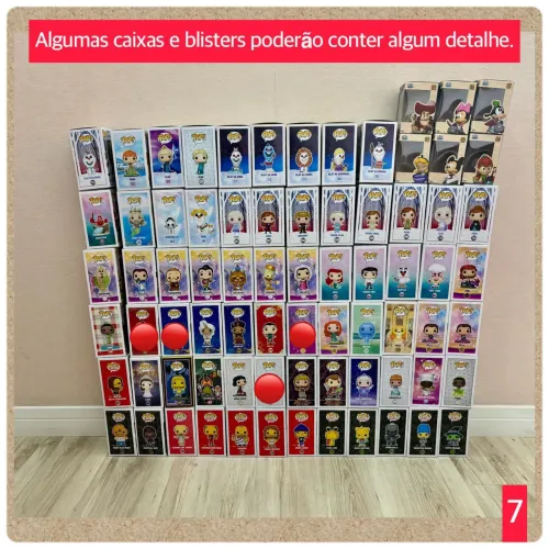 Apenas caixas com blisters Funko Pop! - parte 2