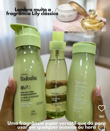 Kit Natura Flôr de Pêra e Melissa