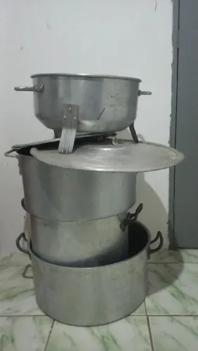 Kit caldeirão com 4 peças