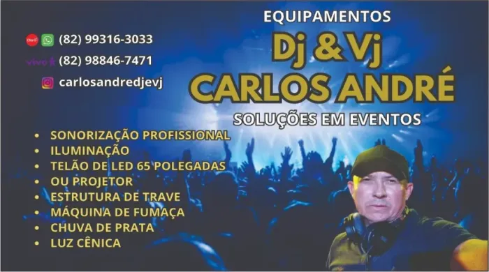 Dj & Vj Carlos André (Soluções em Eventos)