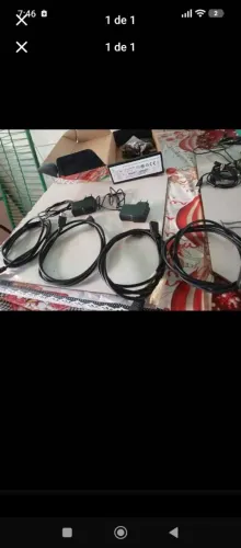 5 Cabos HDMI De 1 e 1,5 Metrôs / 3 Fontes 5V 