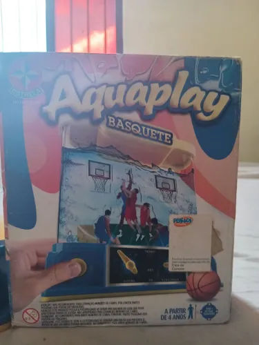 AQUAPLAY ESTRELA ORIGINAL  - BASQUETE COM CAIXA ORIGINAL 