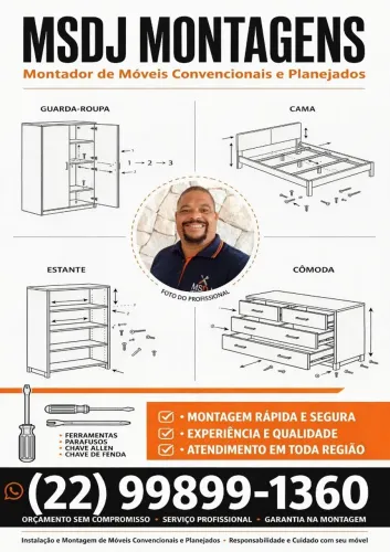 Marcelo Montador de Móveis Macaé e Rio das Ostras