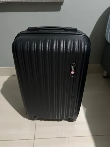 Mala de bordo preta swiss move
