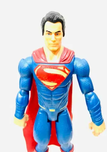 Boneco Superman 30cm - DC - Super Herói - Action Figure - 1/6 - Brinquedo
